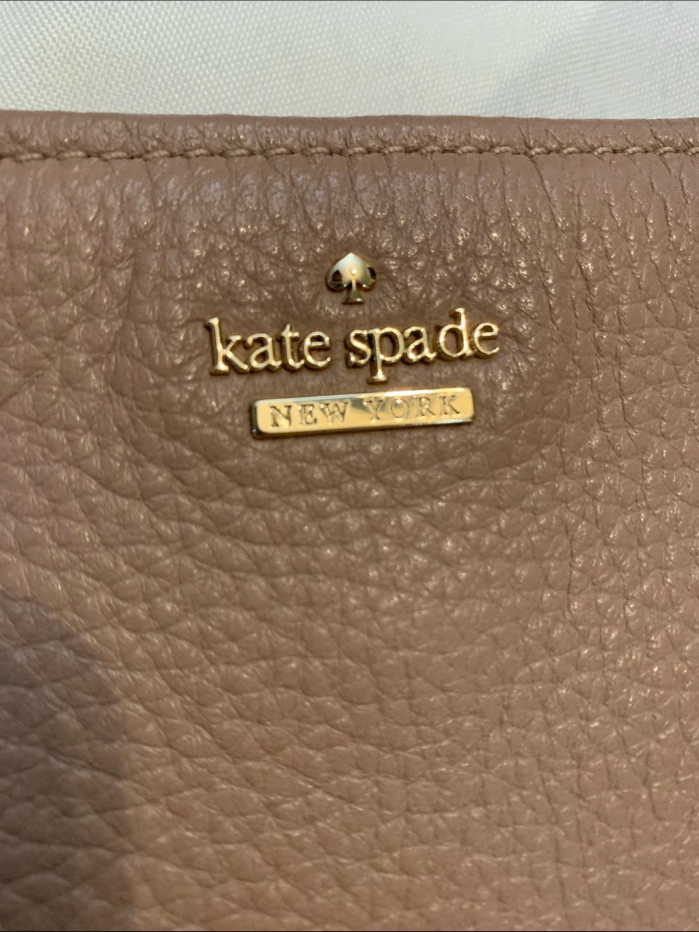 kate spade Pebbled Leather Wristlet - Dusty Rose - Picture 3 of 11